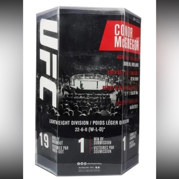 UFC Conor McGregor Action Figure Mcfarlane Toys 7 inch - Picture 3 of 5